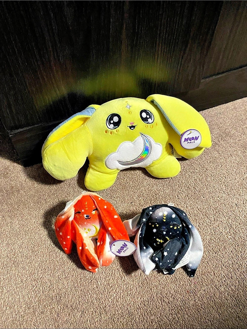Moon Pals Macaroni Moon Pal Plush Toy Set Yellow & Black